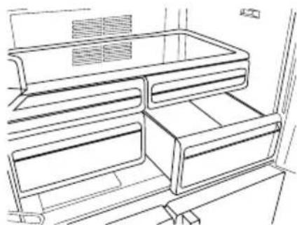 BEKO GNE 134620 E - Bac à légumes - 1