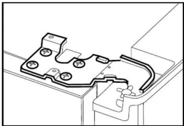 BEKO GNE 134620 E - Adjusting the gap between the upper door - 4