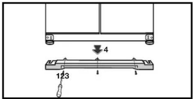 BEKO GNE 134620 E - Floor balance adjustment - 1