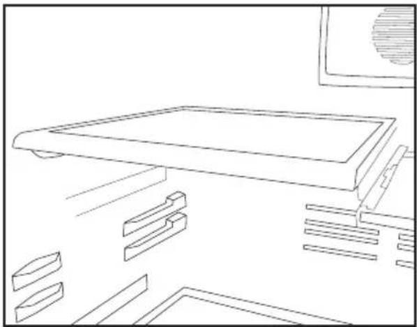 BEKO GNE 134620 E - Posuvné police se zadními závěsy - 1