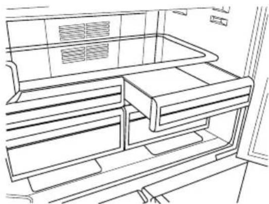 BEKO GNE 134620 E - Prostor pro čerstvé potraviny - 2