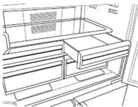 BEKO GNE 134620 E - Pojemnik na świeże warzywa - 2