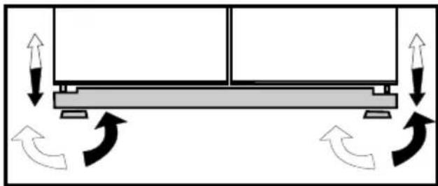 BEKO GNE 134620 E - Еден теңгерімін реттеу - 2