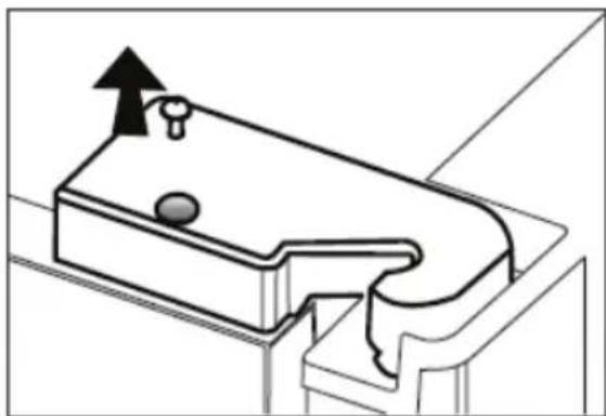 BEKO GNE 134620 E - Podešavanje razmaka između gornjih vrata - 2