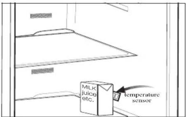 MILK juice etc. temperature sensor