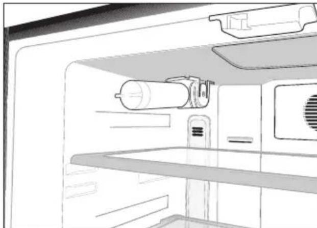 BEKO GNE 134605 E - Pripojeni vodovodni trabice k privodu studené vody (u některych modelů) - 9