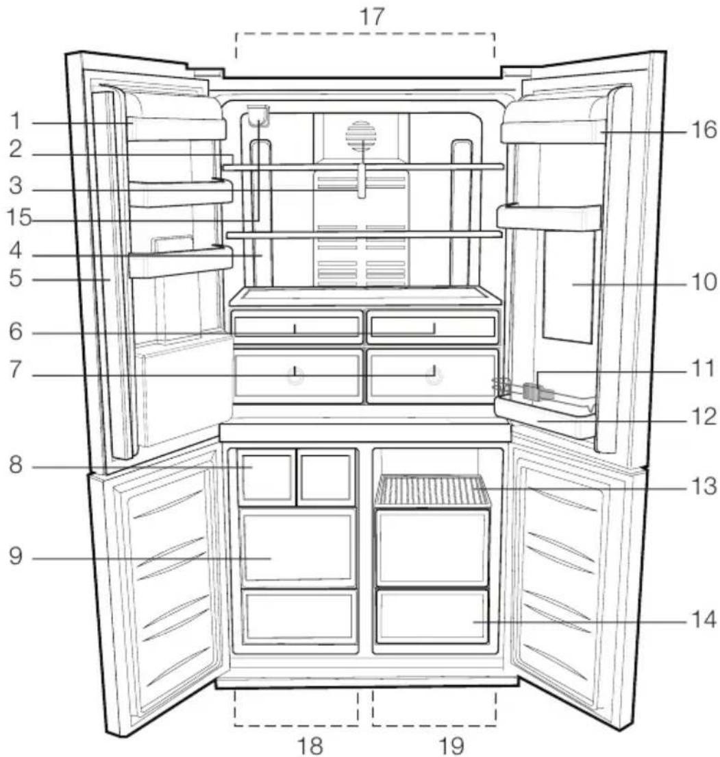 BEKO GNE 134605 E - Vase chladnica - 1