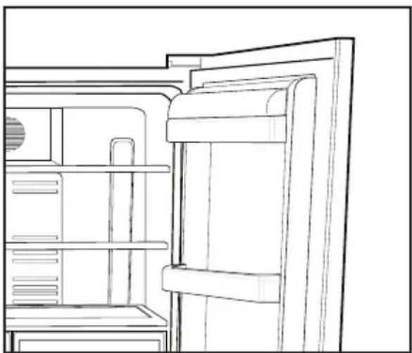 BEKO GNE 134605 E - Butter &amp; Cheese Section - 1