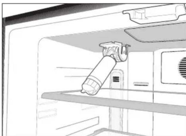 BEKO GNE 134605 E - Nastavenie medzery medzi hornymi dverami - 5