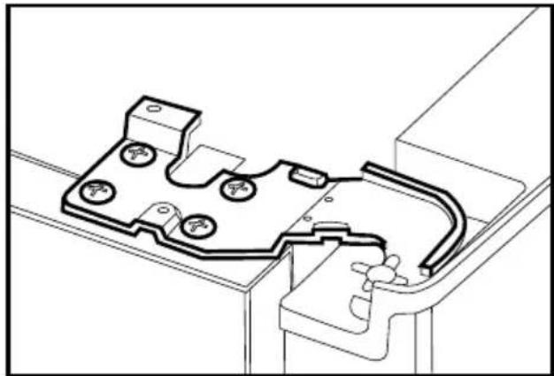 BEKO GNE 134605 E - Adjusting the gap between the upper door - 4