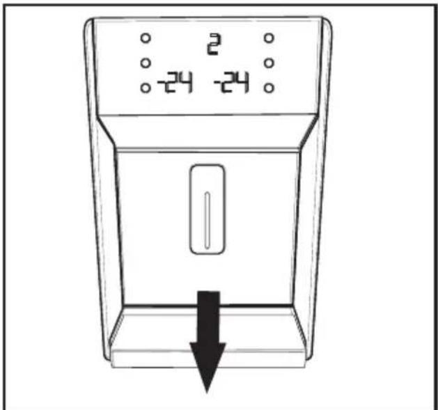 BEKO GNE 134605 E - Socle du distributeur - 1