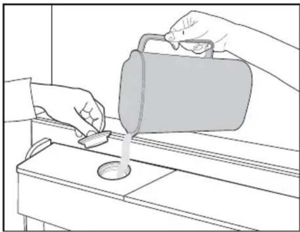 BEKO GN163020 - Remplissage du réservoir du distributeur d'eau - 1