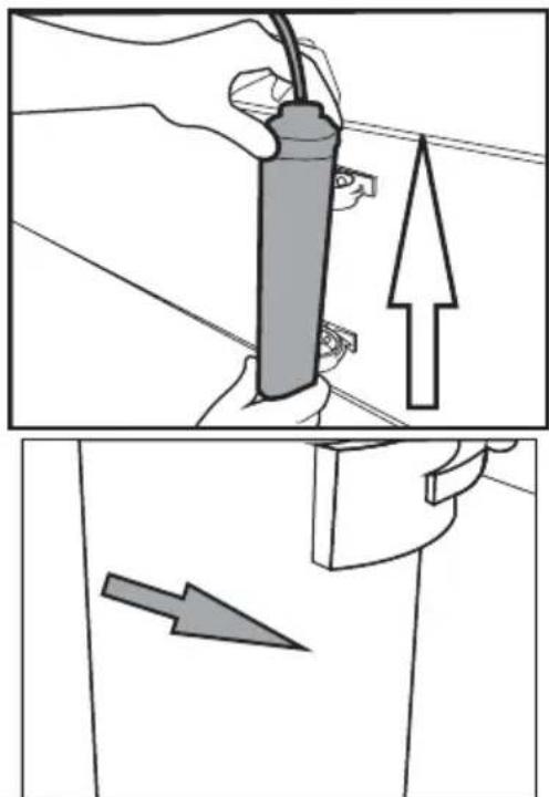 BEKO GN163020 - 3.9.1.Fixation du filtre externe au mur (en option) - 5