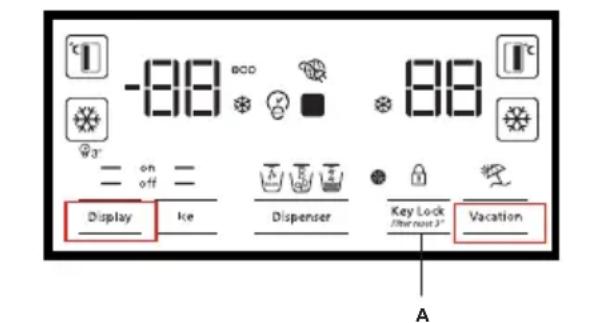BEKO GN163020 - Activation de l'avertisseur pour le remplacement du filtré à eau - 1