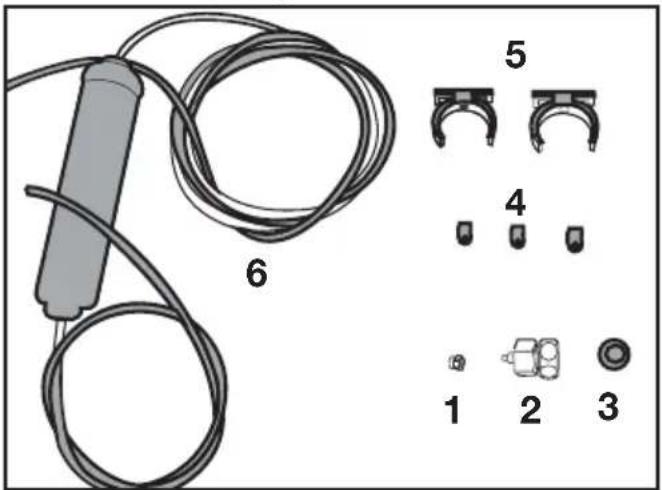 BEKO GN163020 - 3.9.1.Fixation du filtre externe au mur (en option) - 2