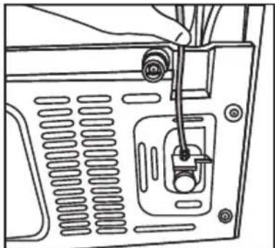 BEKO GN163020 - Raccordement du tuyau d'eau à l'appareil - 2