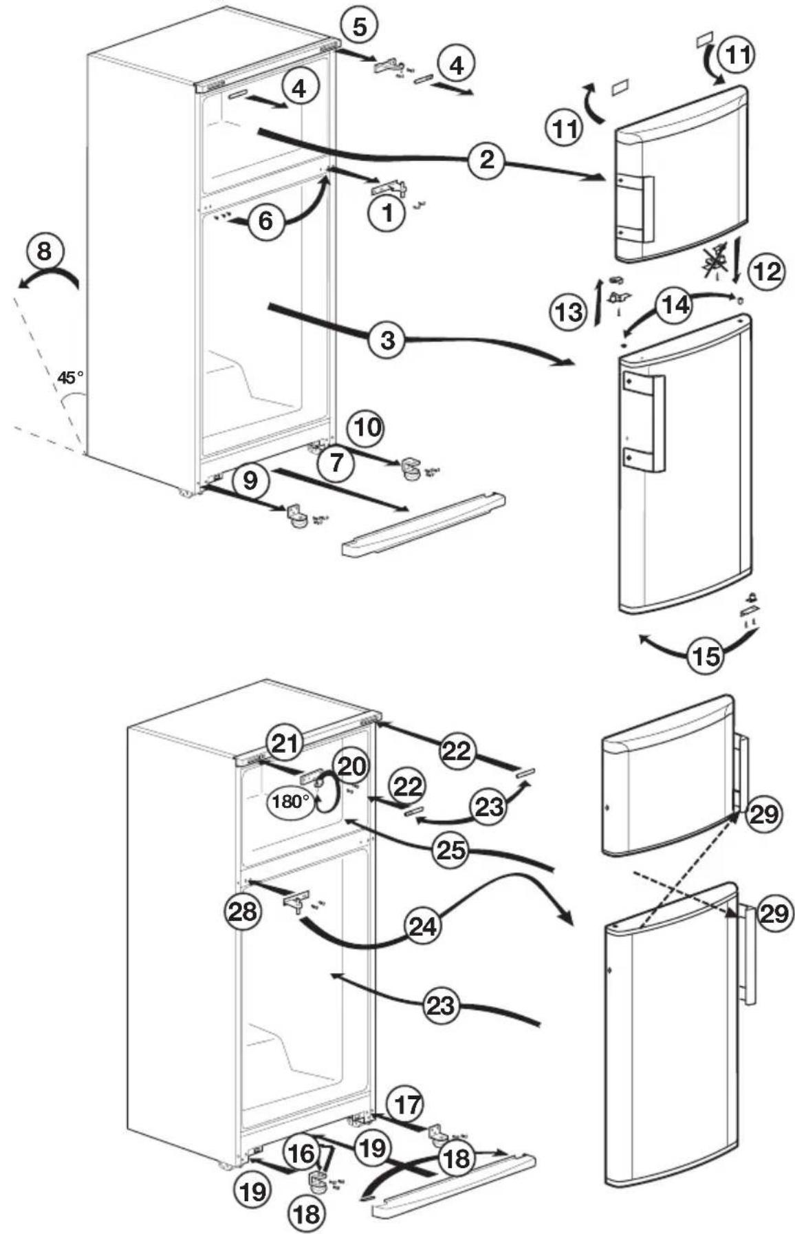 BEKO DS 145100 - Het binnenlichtje vervangen - 2