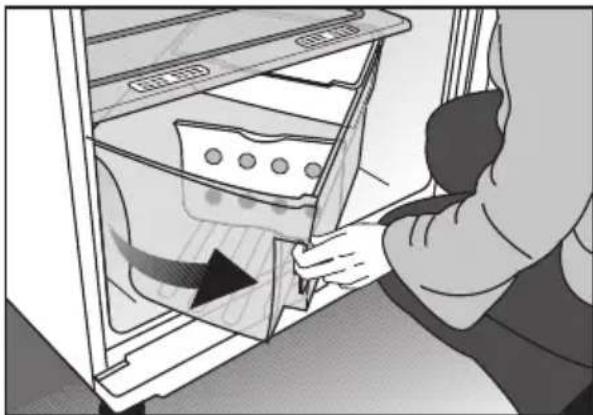 BEKO DS 145100 - Using the rotary crisper (in some models) - 1