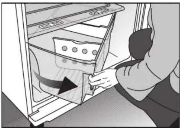 BEKO DS 145100 - Schwenkbares Gemüsefach - 1
