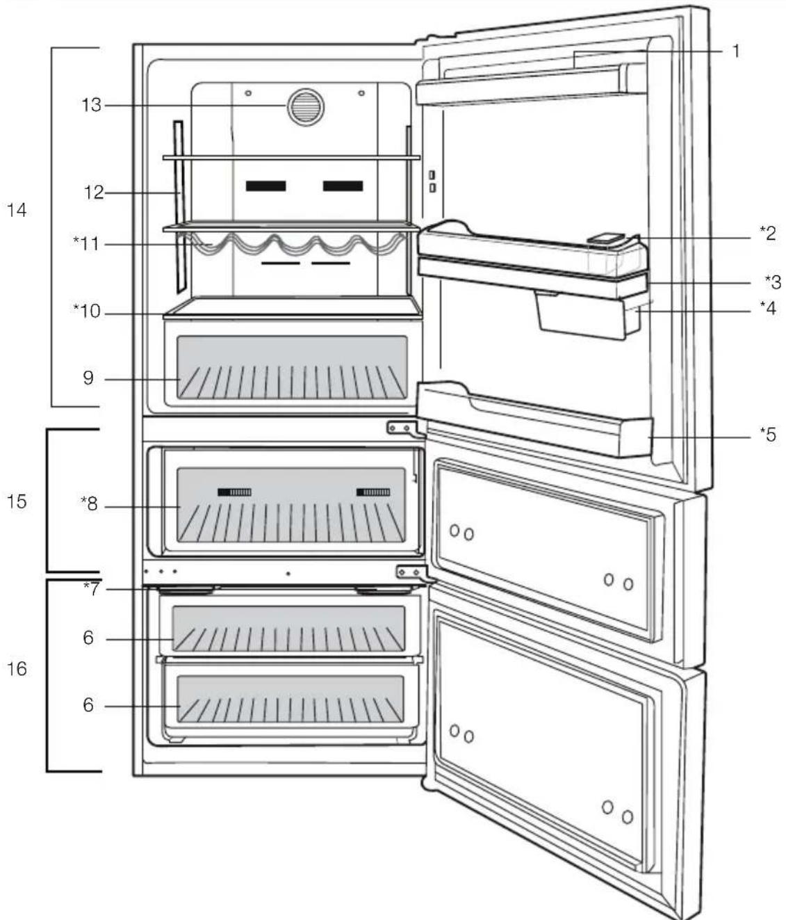 BEKO CN 153920 - Koelkast - 1