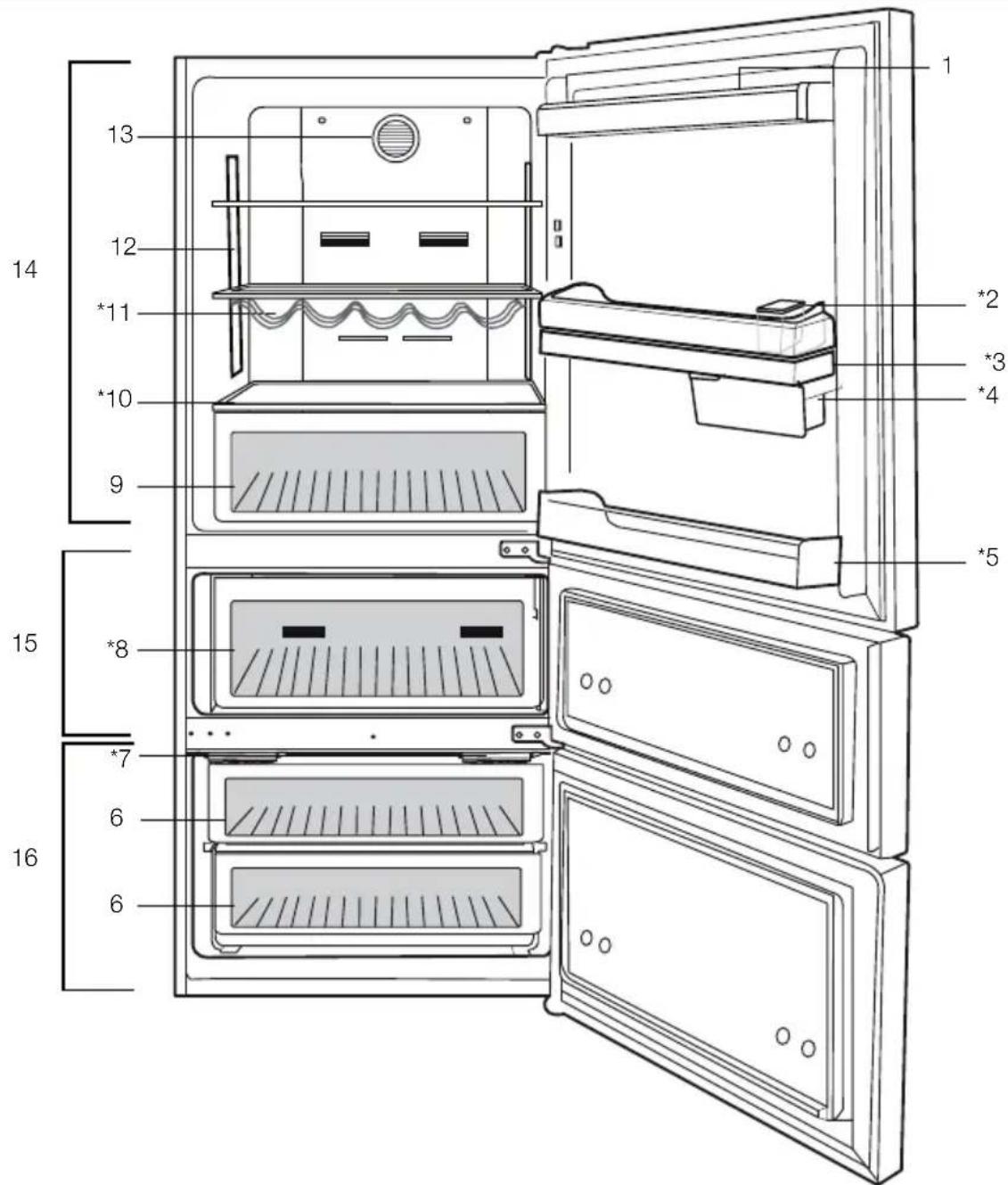 BEKO CN 153221 DH - Kühlschrank - 1