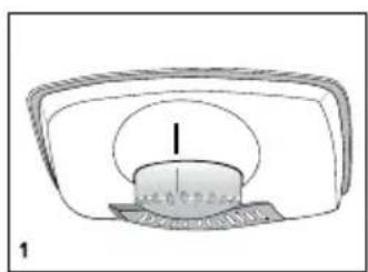 BEKO CBI 7770 - Replacing the interior light bulb - 1