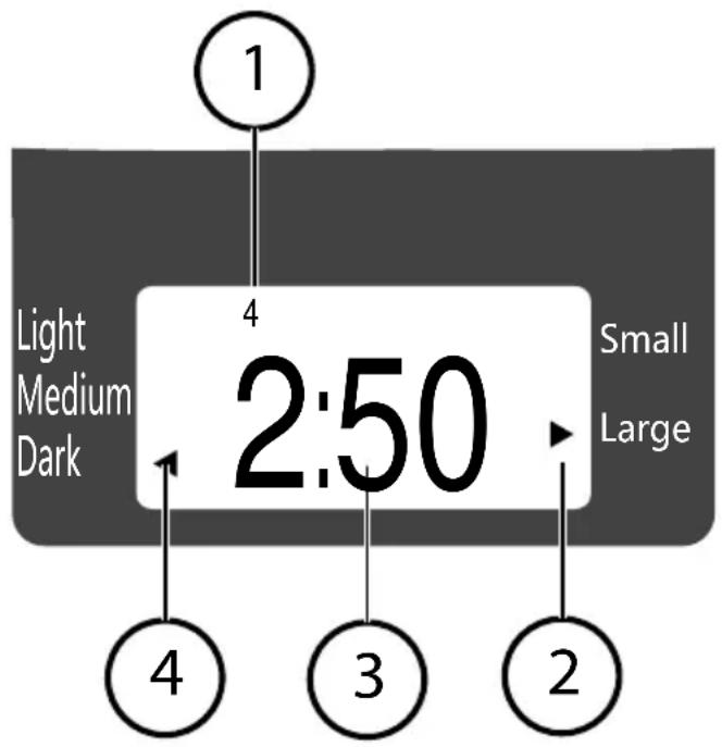 Micromaxx MD 14752 - Das Display - 1