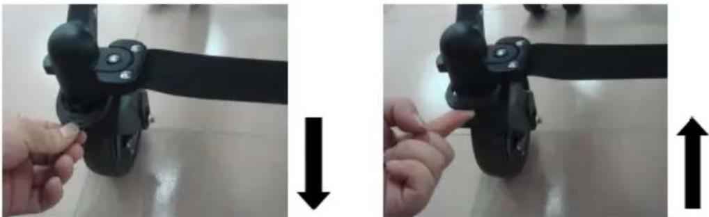 Topmark Royal - Zwenkwielen aan de voorzijde - 1