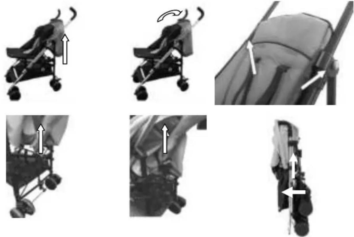 Topmark Lucca - PLEGADO DE LA SILLA DE PASEO - 1