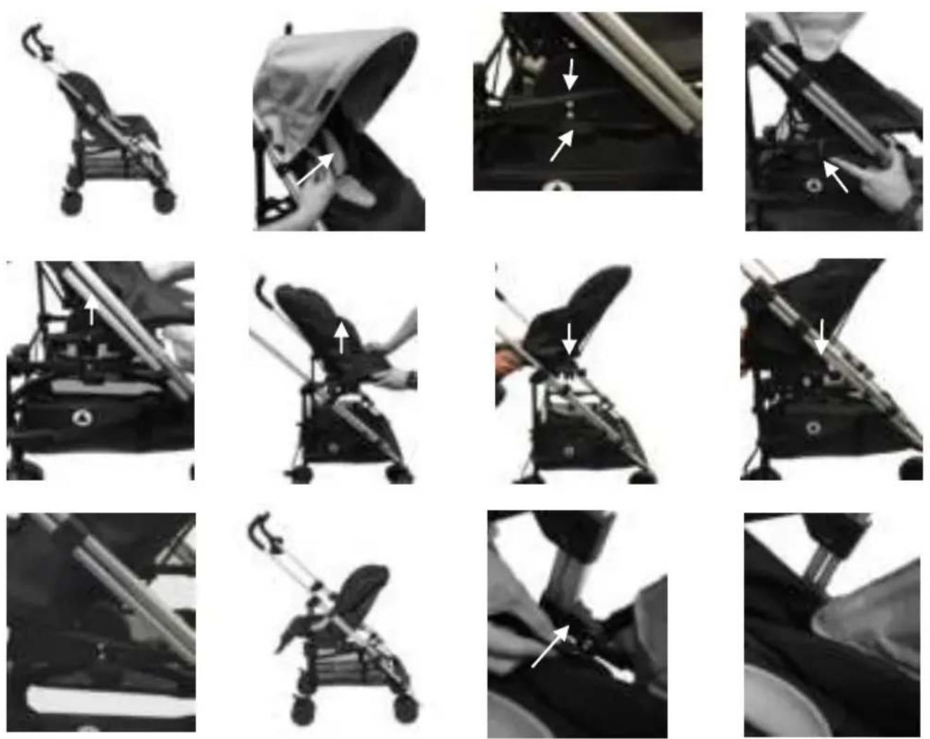 Topmark Lucca - CONVERTISSEZ LE SIEGE DE FACE AVANT AU FACE PARENTS - 1