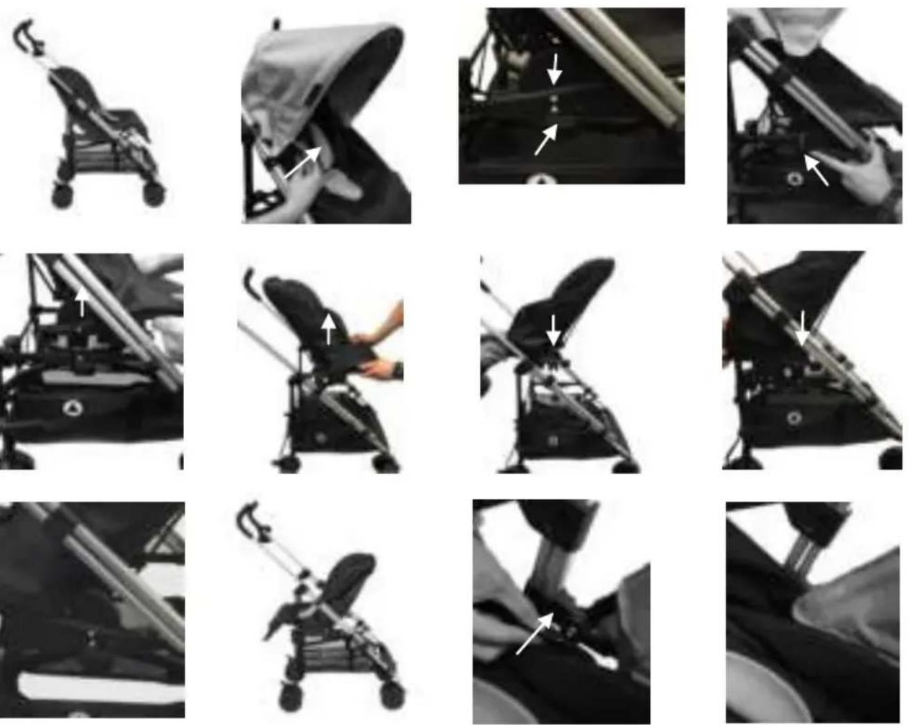 Topmark Lucca - GIRAR LA POSICION DEL ASIENTO DE LA POSICION HACIA DELANTE A MIRANDO A LOS PADRES - 1