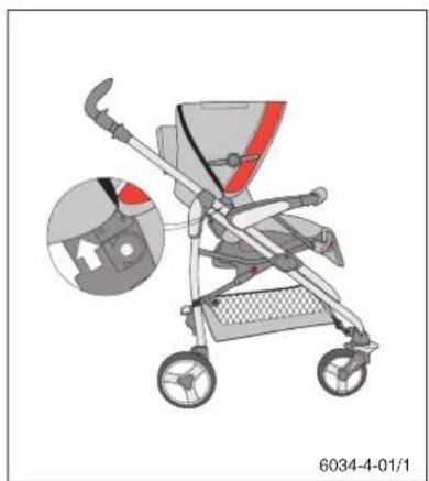 Storchenmuhle Birillo buggy - Fixation du siège / Installation de l'arceau avant De zit bevestigen / de Voorste beschermingsbeugel aanbrengen - 7