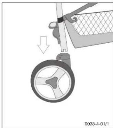 Storchenmuhle Birillo buggy - VoorsteWIelen: - 1