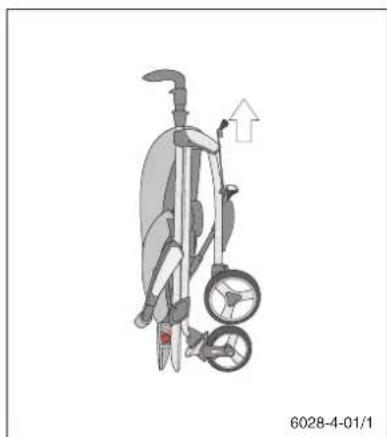 Storchenmuhle Birillo buggy - Zusammenklappen des Kinderwagens Folding the stroller - 3
