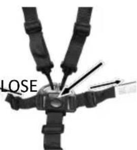 Topmark Brett - WARNING: ALWAYS USE THE CROTCH STRAP WITH SAFETY BELTS. - 1