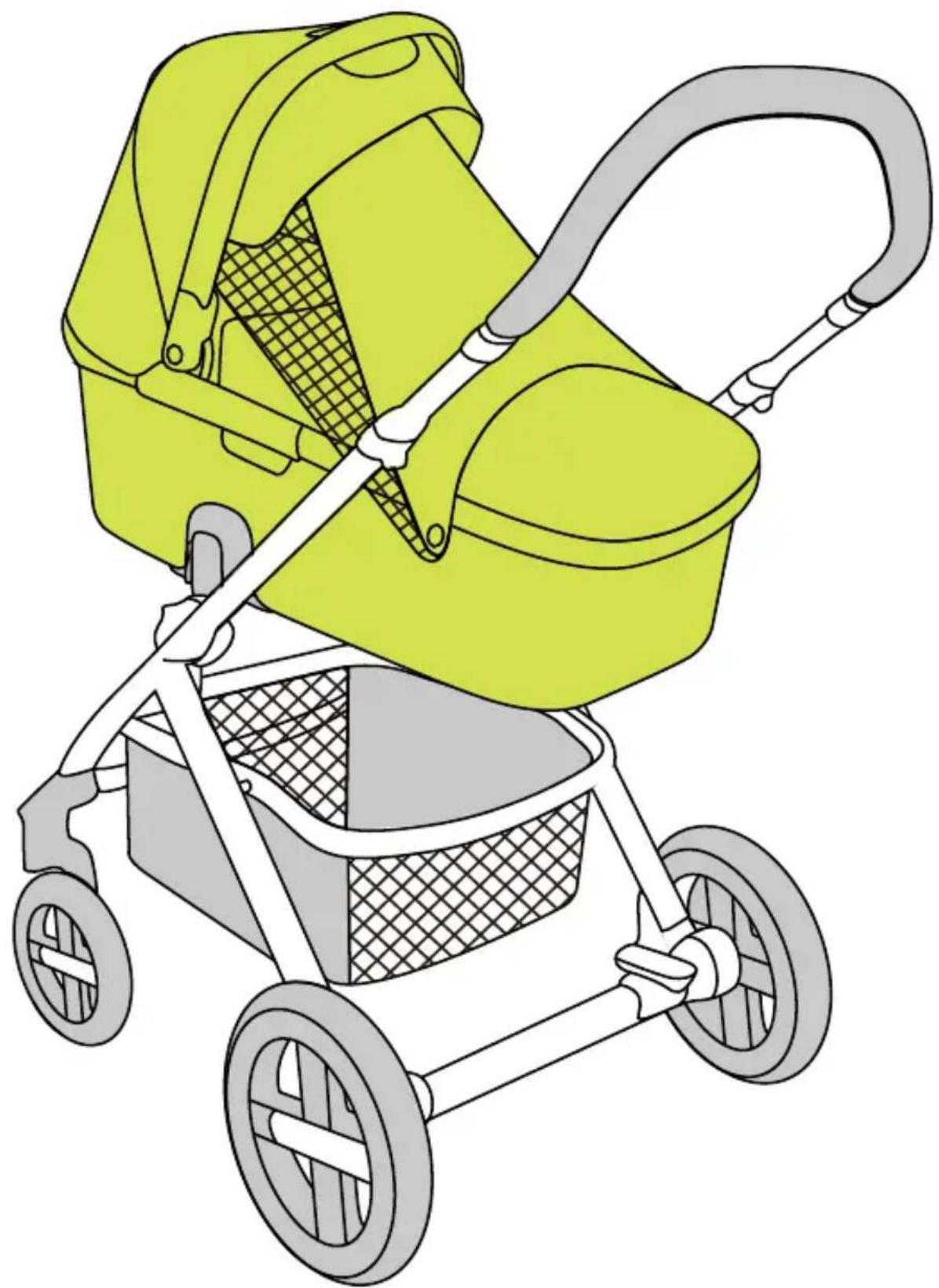 Nuna IVVI - Justera babyliftens sufflett - 1