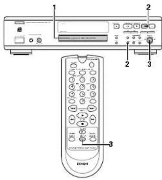 DENON CDR1000 - NOTAS: - 1