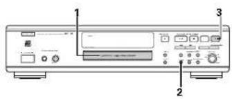 DENON CDR1000 - To erase the entire disc - 1