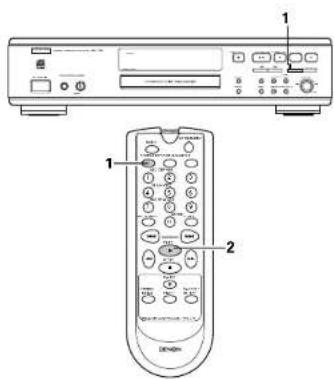 DENON CDR1000 - Shuffle [random order] Play - 2