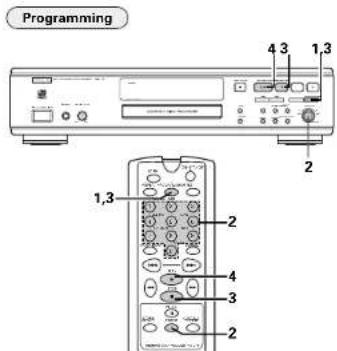 DENON CDR1000 - PROGRAMMING - 1