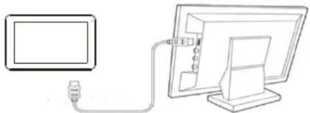MEMUP SlidePad NG 708 - CONNEXION AU TELEVISEUR - 1