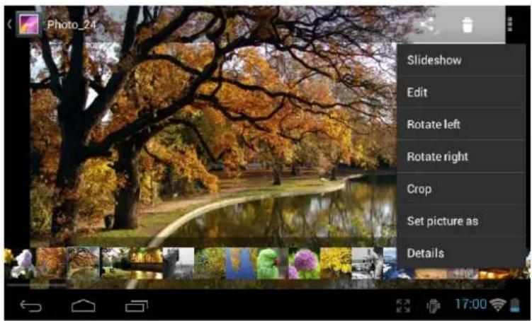 MEMUP PocketPad 4.3 Mini Tablet - Menu Affichage - 1