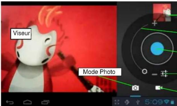 MEMUP PocketPad 4.3 Mini Tablet - UTILISER LA CAMERA - 1