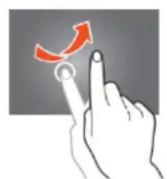 LENCO TAB813 - Utilisation de l'écran tactile - 2