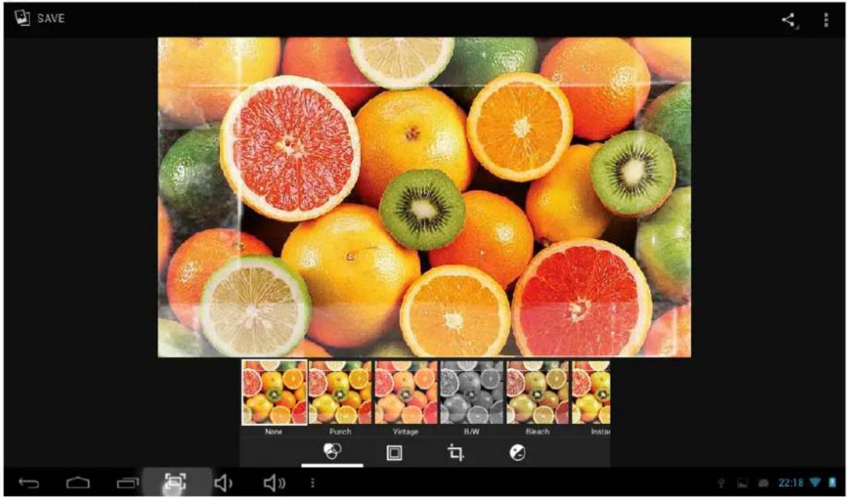 LENCO TAB705 - Visualiser des photos - 5