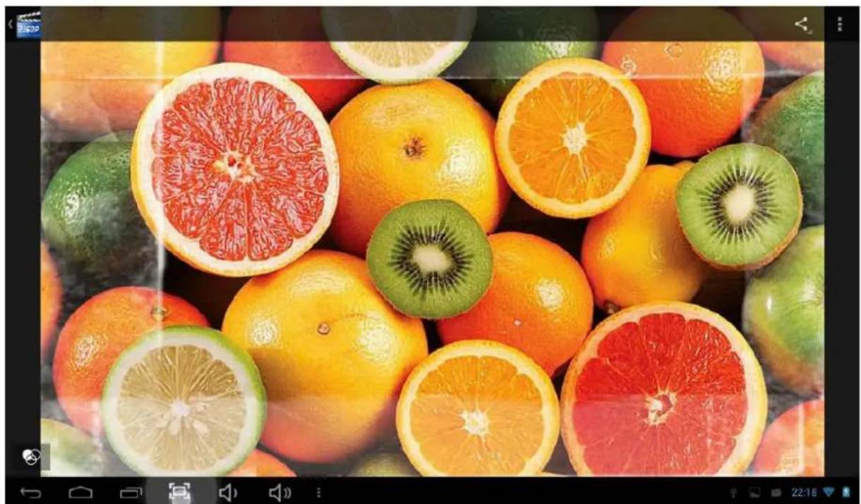 LENCO TAB705 - Visualiser des photos - 2