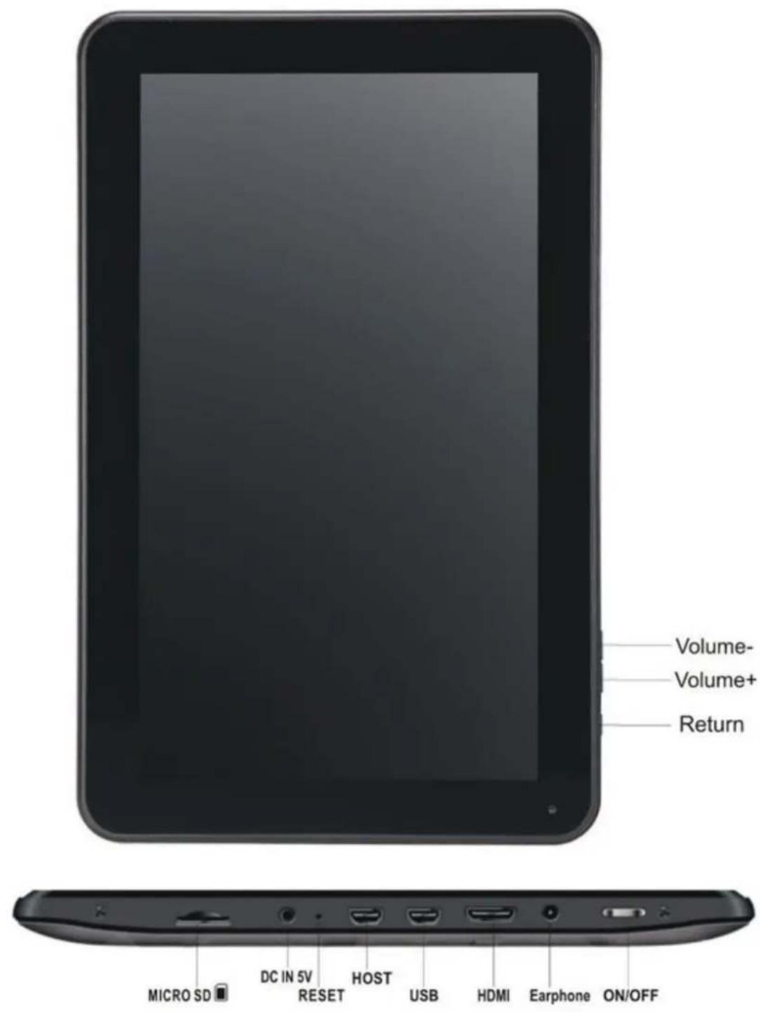 LENCO TAB1020 - Erscheinungsbild - 1