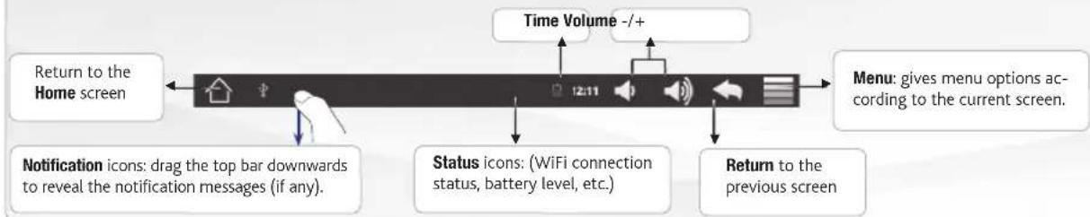 LENCO TAB 1011 - Application button - 1