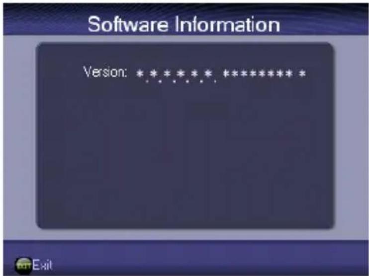 LENCO TFT351 - Information sur le logiciel - 1