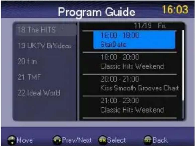 LENCO TFT351 - Elektronische Programmzeitschrift (EPG) - 2